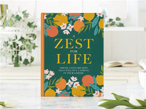 A Zest For Life Cookbook Dairy Diary