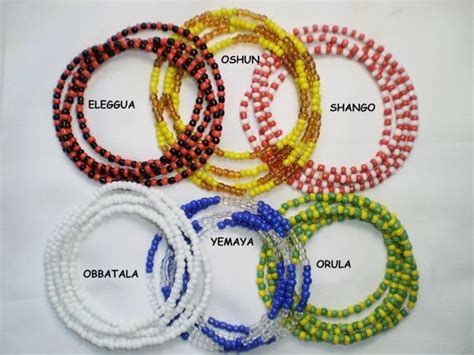 Santeria Yoruba Eleke Necklace For Orishas By Tiendaamerican