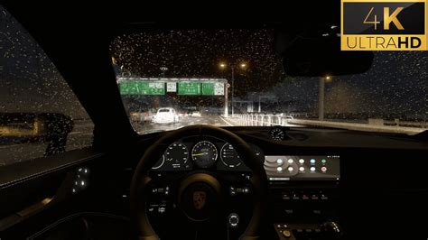 Night Driving In Rain Assetto Corsa K Gameplay Youtube