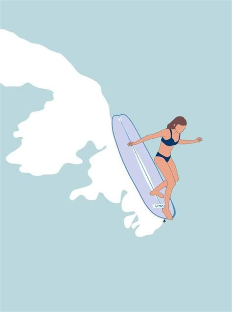 Nicole Namdar Artist Spotlight Surf Drawing Surf