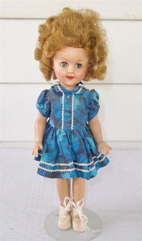 Clearance 50s 60s Vintage Vinyl Shirley Temple Doll By Ideal Etsy