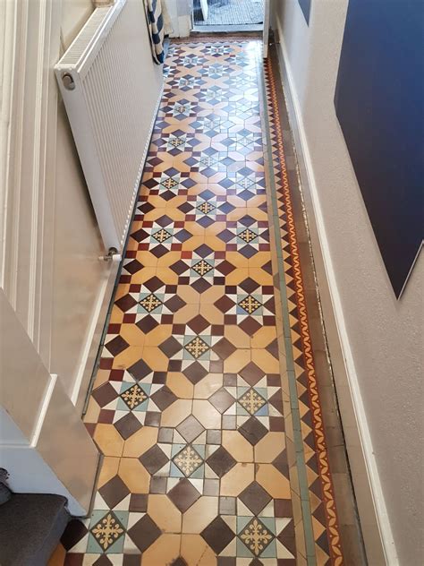 Edwardian Hallway Floor Repaired And Restored In Finchley London
