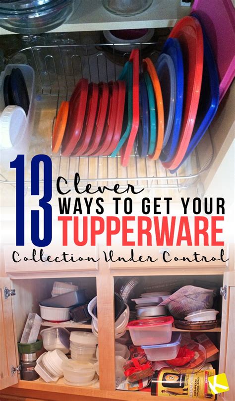 To find out more about 'how to be clever forever' or to order your copy, follow this link. 13 Clever Ways to Get Your Tupperware Collection Under ...