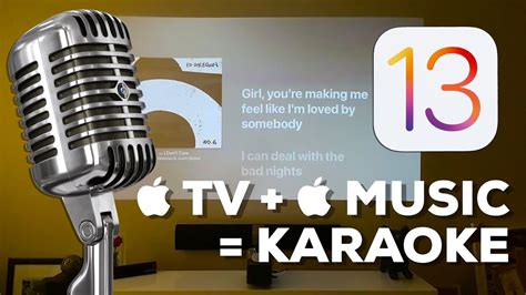 Sing Karaoke On Apple Tv Apple Music On Tvos 13 Youtube