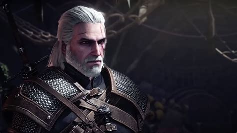 slay monsters as geralt in monster hunter world s collaboration with the witcher 3 geek culture