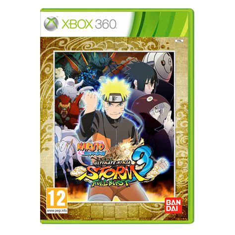 Naruto Shippuden Ultimate Ninja Storm 3 Full Burst Xbox 360