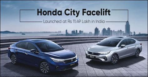 2023 Honda City Facelift Launched At Rs 1149 Lakh In India Carlelo