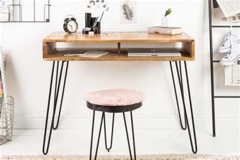 100 x 100 cm schreibtische jetzt bis zu 30% reduziert online kaufen: Schreibtisch Scorpion 100cm natur Mango/ 38945 -6780
