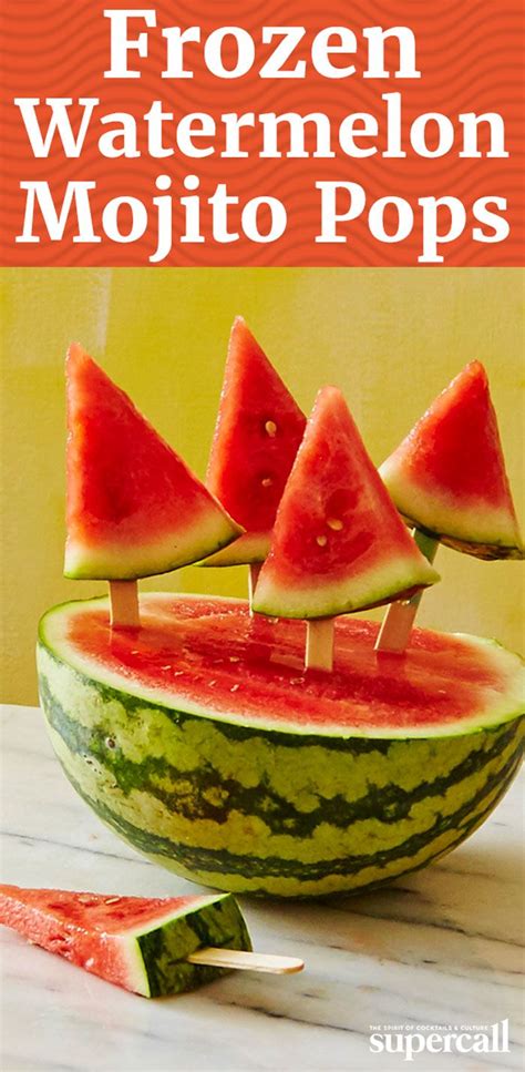 I didn't need to add any sugar, was sweet enough for me and my guests agreed. How to Make Homemade Watermelon Popsicles With Rum ...
