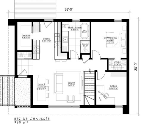 Plan De Maison Bungalow économique Ë139 Leguë Architecture House