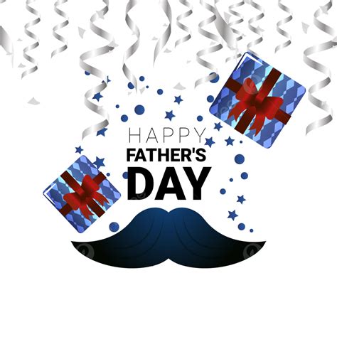 Fathers Day Illustration Vector Hd Images Illustration With Mustache