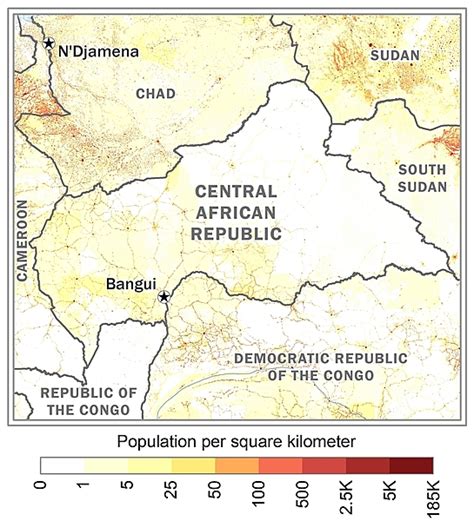 Central African Republic Geography 2023 Cia World Factbook