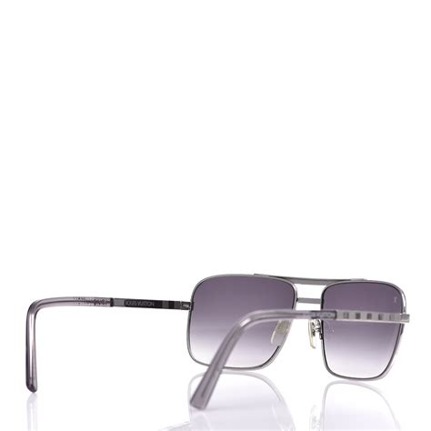Louis Vuitton Attitude Sunglasses Z0260u Silver 307384