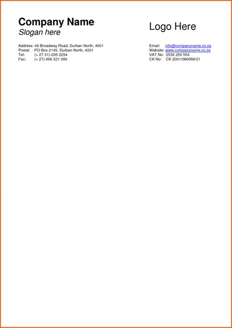 I am writing this letter on behalf of the church board members at the st. 008 Free Personal Letterhead Templates Word Download ...