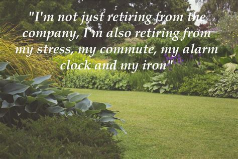Nov 14, 2018 · a recent study reveals the top ten most common words people use to describe retirement. Retirement Quotes - Retirement Card Messages