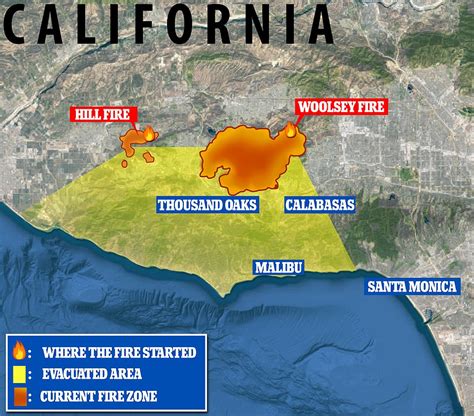 Three Out Of Control Wildfires Continue Path Of Devastation Across Wide