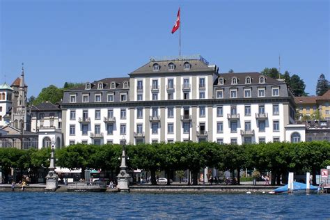 Hotel Schweizerhof Luzern Lake Lucerne Switzerland Flickr