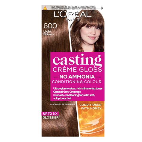 L Oreal Paris Casting Creme Gloss Ammonia Free Hair Colour Mahogany 550 G 72 Ml Ph