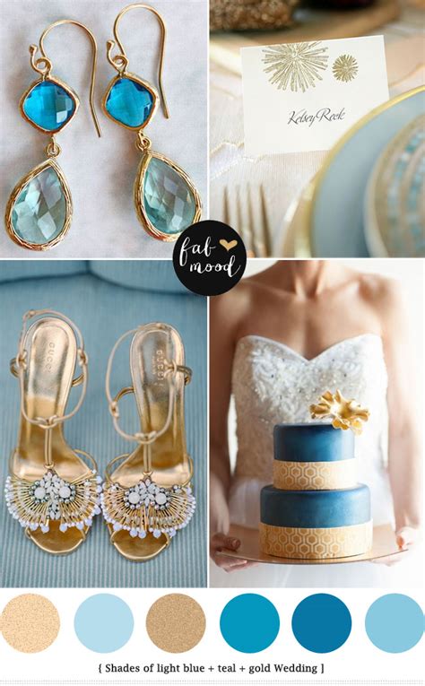 Blue And Gold Wedding Palette Blue And Gold Wedding Colors