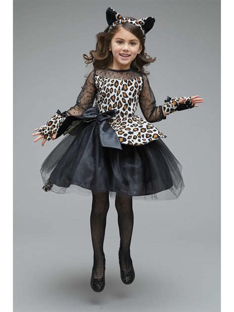 Leopard Costume For Girls Chasing Fireflies