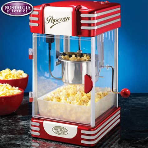 1pc Classic Popcorn Machine American Vintage Dual Popcorn Machine Sugar