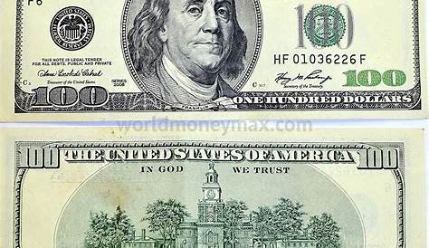 USA 100 Dollar 2006 banknote :: WorldMoneyMax.com The United States Of