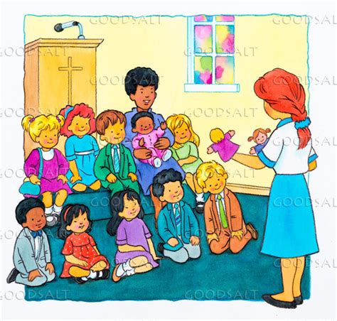 Childrens Story At Church Goodsalt