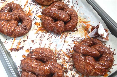 Check spelling or type a new query. chocolate caramel soft pretzels | Soft pretzels, Chocolate ...