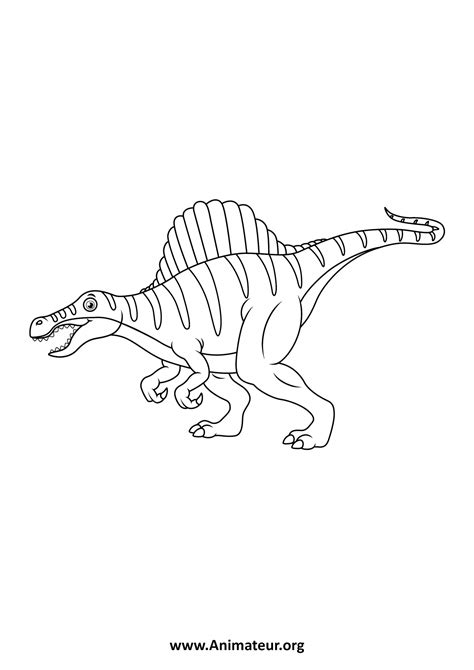 Coloriages De Dinosaures à Imprimer Gratuitement Pour Les Enfants