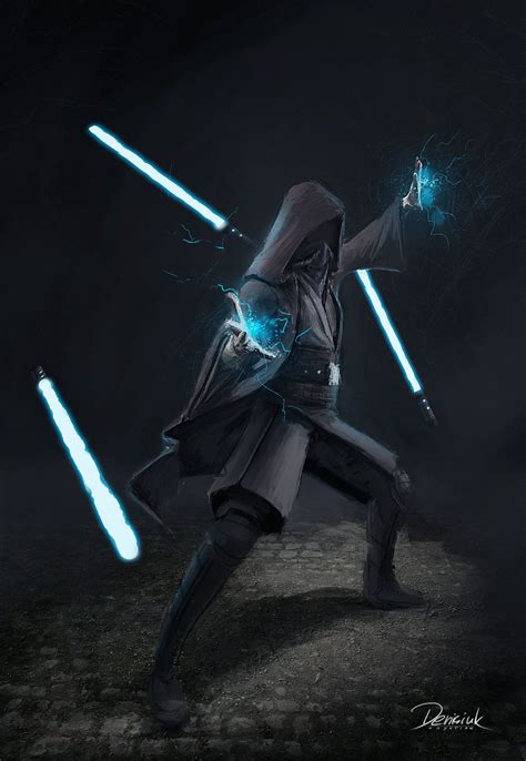 Jedi Master Speedpaint Krystian Denisiuk Star Wars Artwork Star