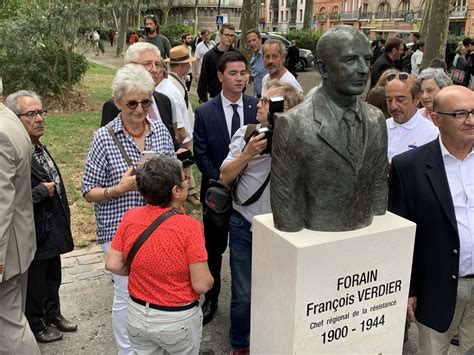 Toulouse Une sculpture en hommage au résistant François Verdier