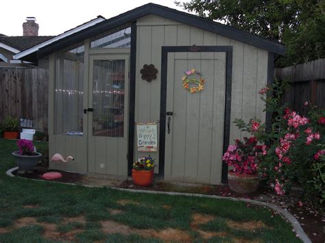 My Hubby And Son Built This Custom Greenhouse And Garden Shed For Me