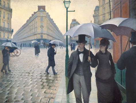 paris a rainy day 1877 by gustave caillebotte artchive