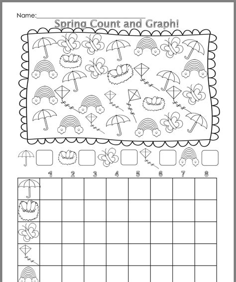 pin by gena waldram on title 1 spring math worksheets