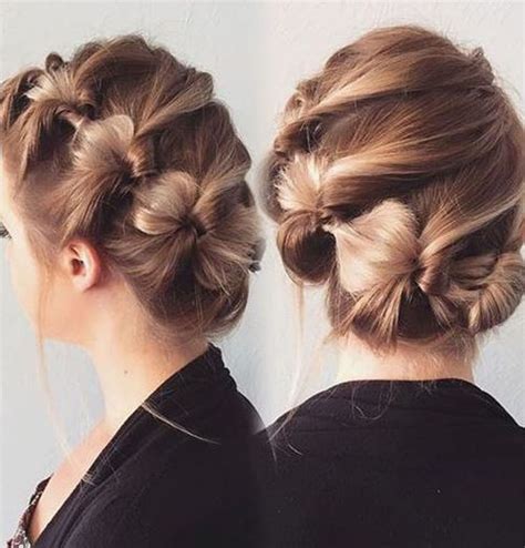 79 Stylish And Chic Simple Easy Updos For Short Hair For New Style