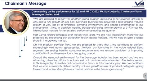 Vishwa Sharan On Twitter Strong Results By Varun Beverages Yoy