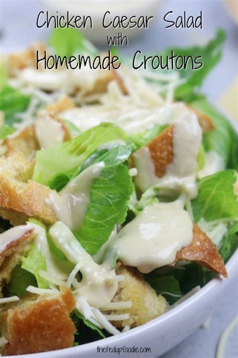 We had bacon and roasted tomato linguine, roasted bell pepper flatbreads, and french onion chicken. Crisp, refreshing and filling! This Chicken Caesar Salad ...