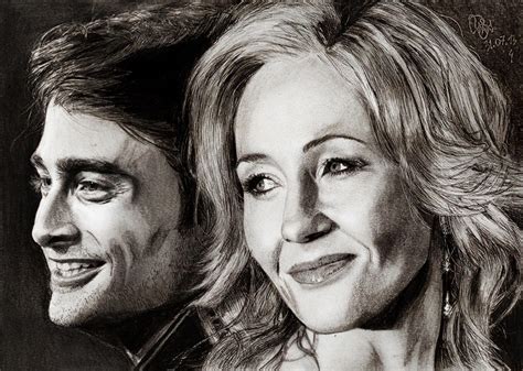 Jk Rowlind And Daniel Radcliffe By Williaaaaaam On Deviantart