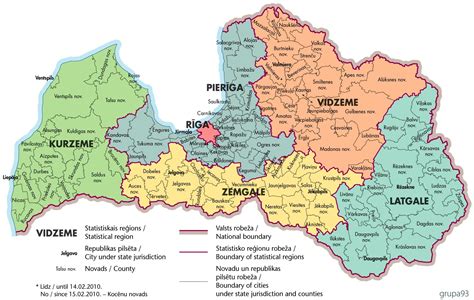 Statistical Regions Of Latvia Ventspils World Map Region