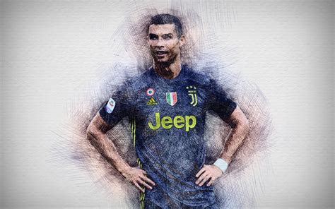 Cristiano Ronaldo 039 Juventus Fc Wlochy Serie A Tapety Na Pulpit