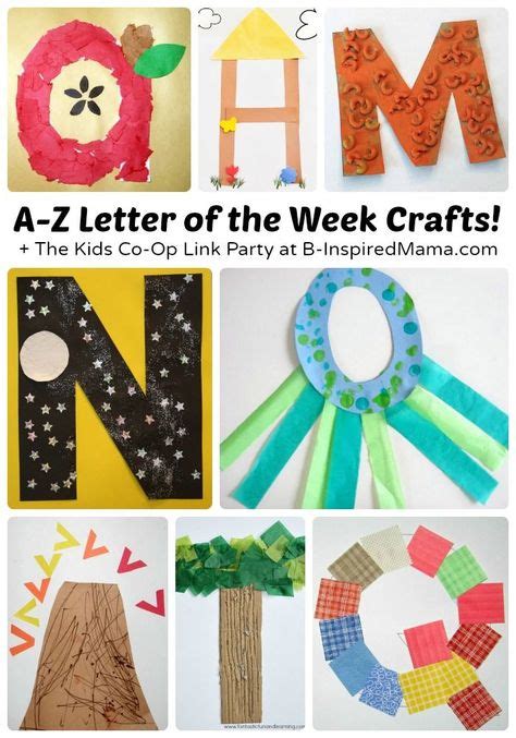 254 Best Preschool Alphabet Crafts Images On Pinterest Letters
