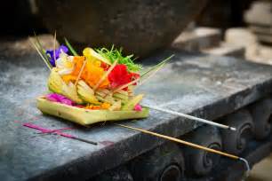 Balinese Offerings Canang Sari Is The Symbol Of Thankfulness To The