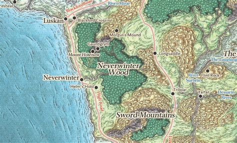 The Sword Coast And The North Sword Coast Adventurers Guide
