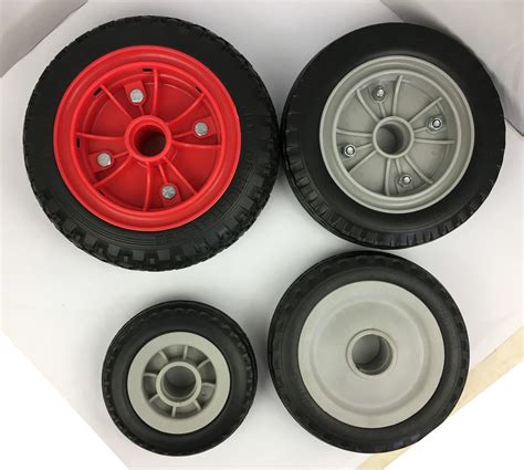 10inch Truck Trolley Cart Wheel With Solid Rubber Tire Buy Solid