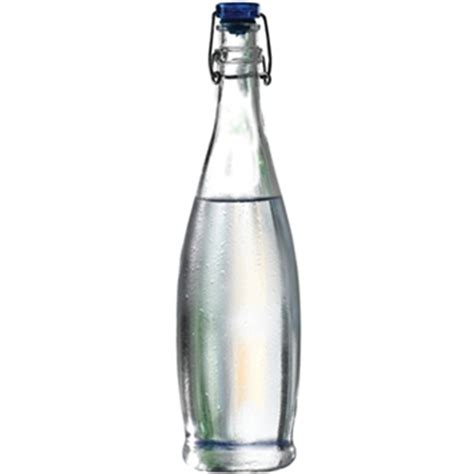 Glass Water Bottle 1 Ltr 6pc Ireland