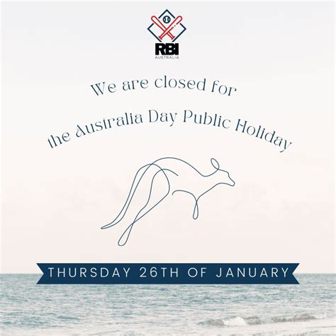 Australia Day Public Holiday Rbi Australia