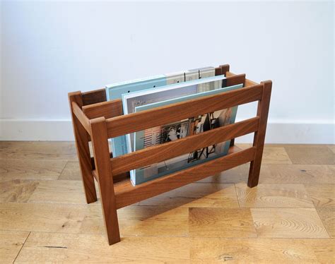 Vintage Wooden Magazine Rack Home Wooden Magazine Rack Magazine