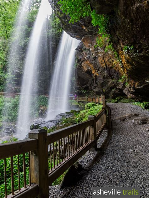 Hike The Dry Falls Trail To A Gorgeous Walk Behind Waterfall Near