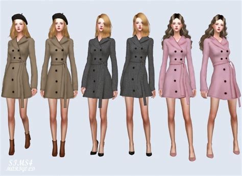 Trench Coat At Marigold Sims 4 Updates