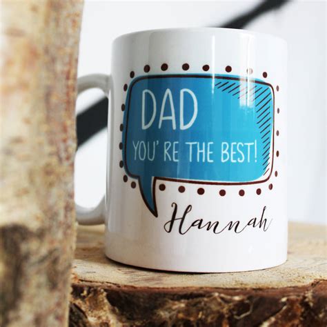Personalised Dad Mug By Pickle Pie Ts